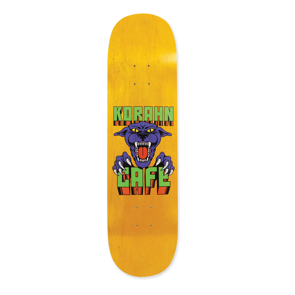 CAFE KORAHN PANTHER DECK C2 SHAPE YELLOW WOOD STAIN