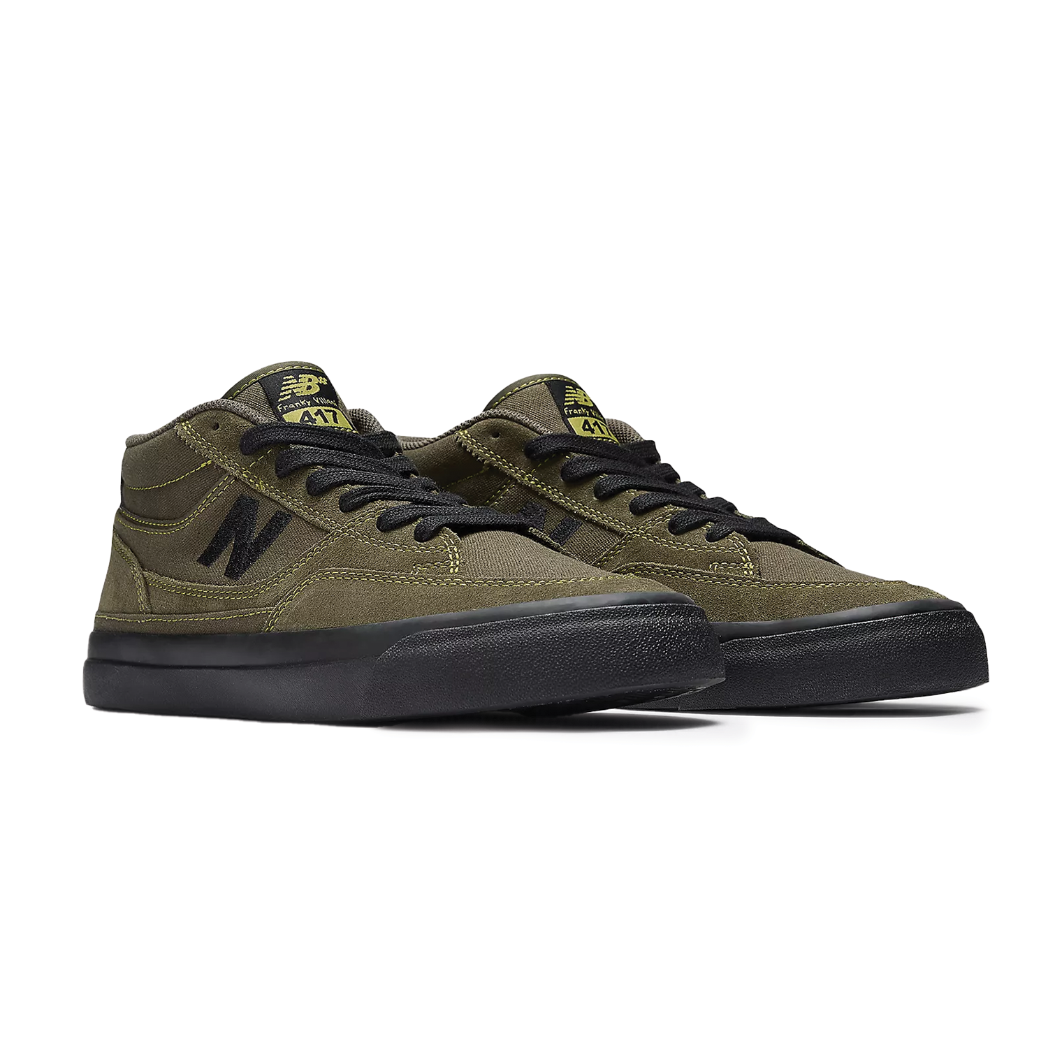NEW BALANCE NUMERIC - NM417OJU- FRANKY VILLANI - DARK MOSS/BLACK