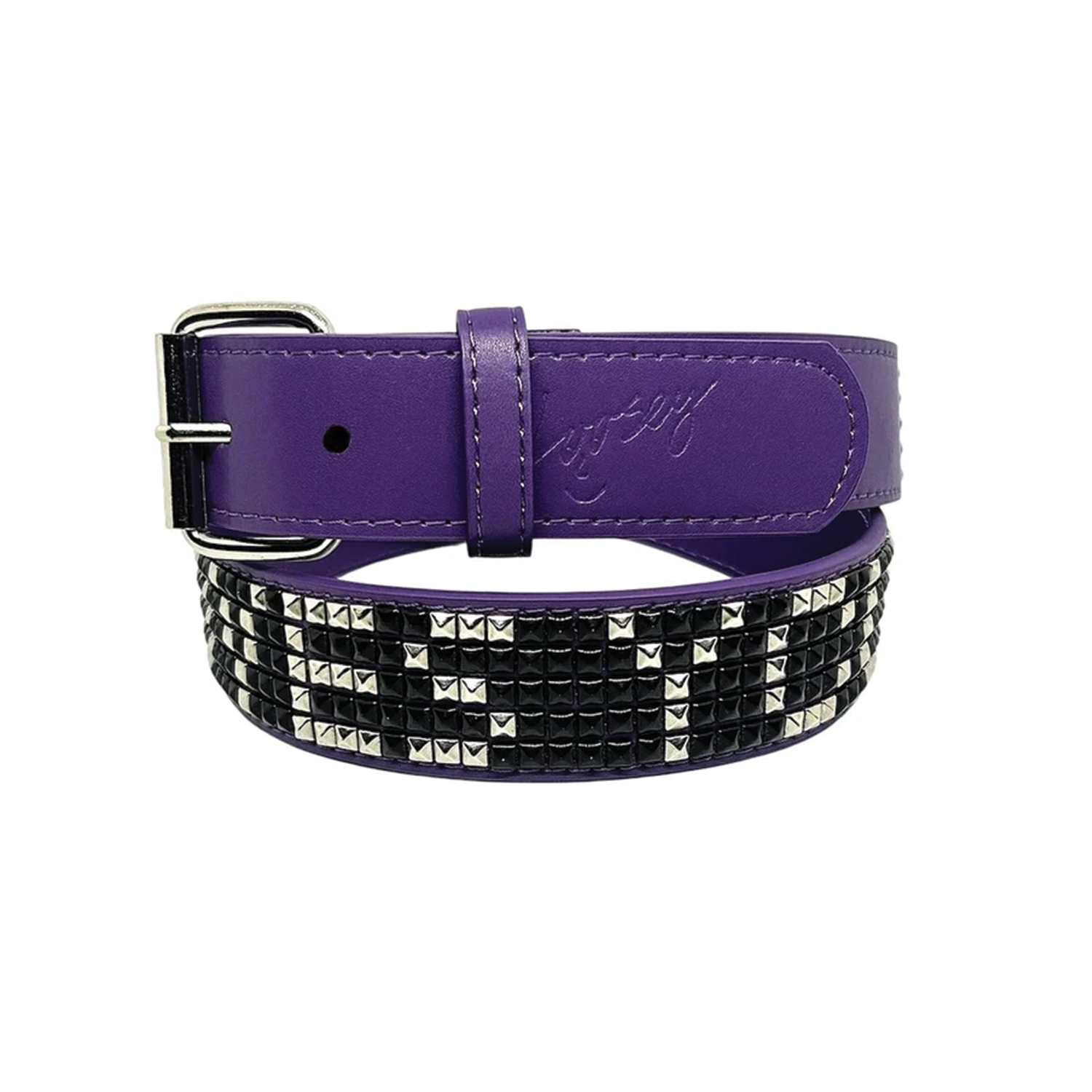 LOOSEY LOVES YOU STUDS BELT PURPLE