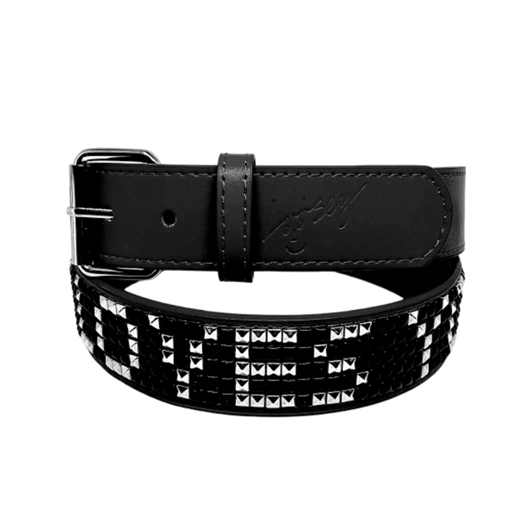 LOOSEY LOVES YOU STUDS BELT BLACK