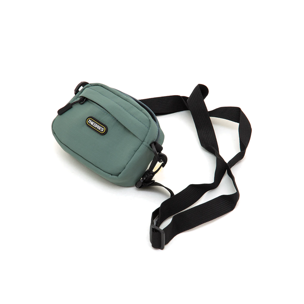 THEORIES RIPSTOP POINT AND SHOOT POUCH GREEN