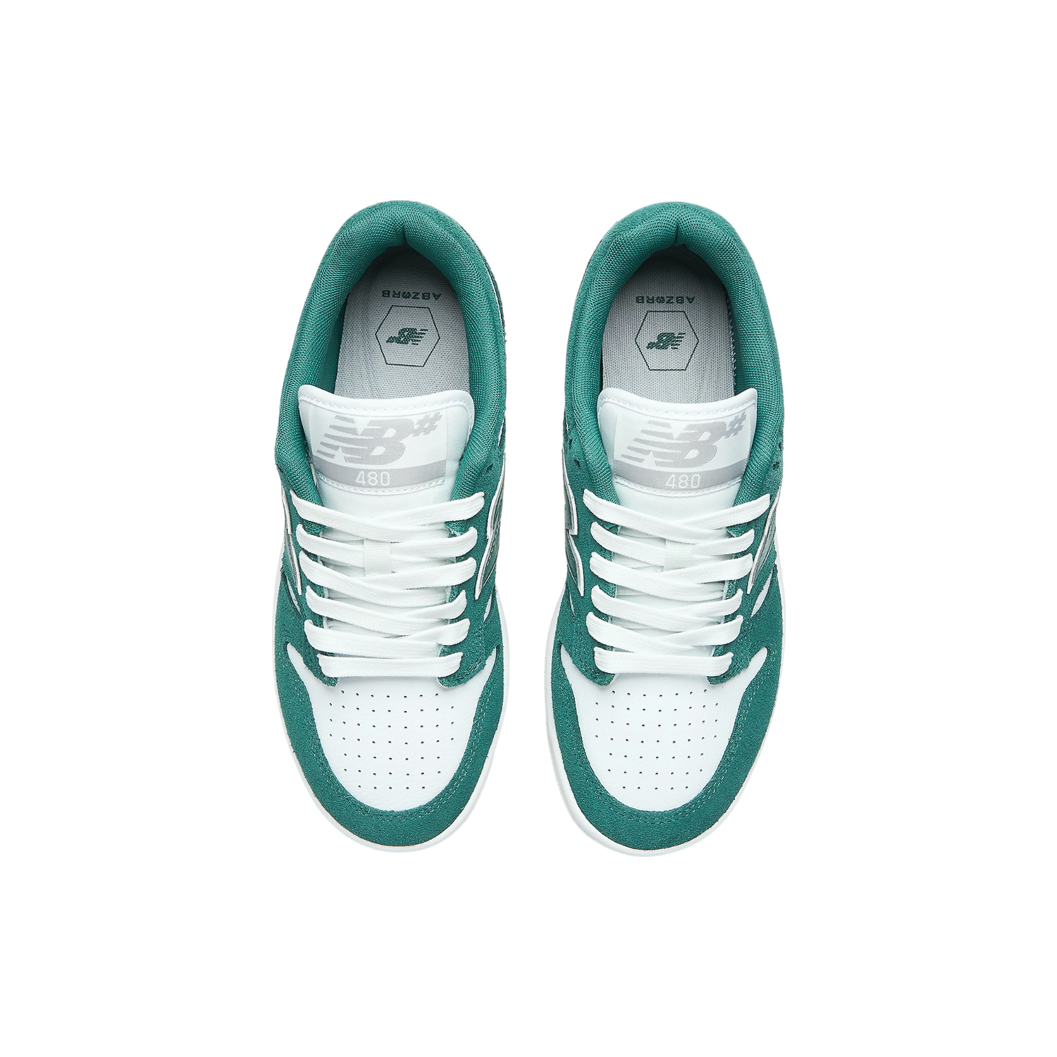 NEW BALANCE 480 TEAL/WHITE