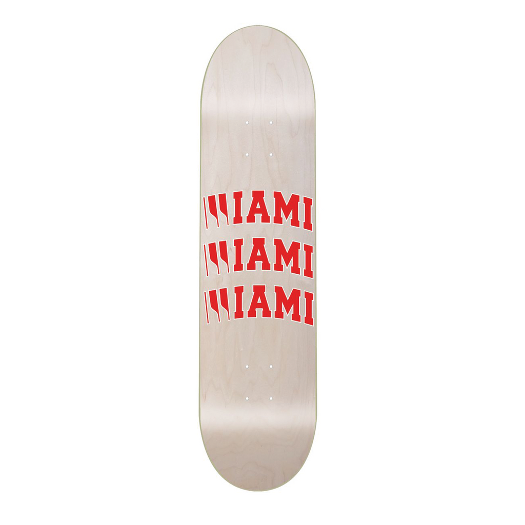 EDGLRD SKATEBOARD MIAMI NATURAL 8.25 DECK