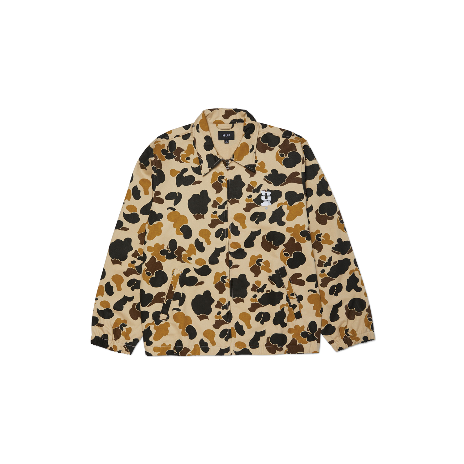 HUF SET MEGABLAST CAMO SHOP JACKET