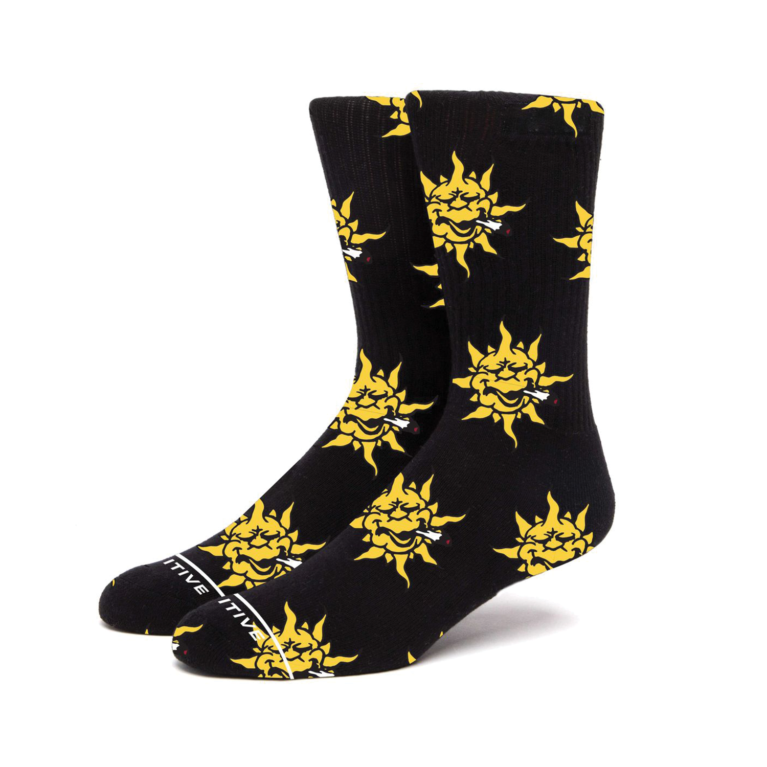 PRIMITIVE BURNT SOCK BLACK