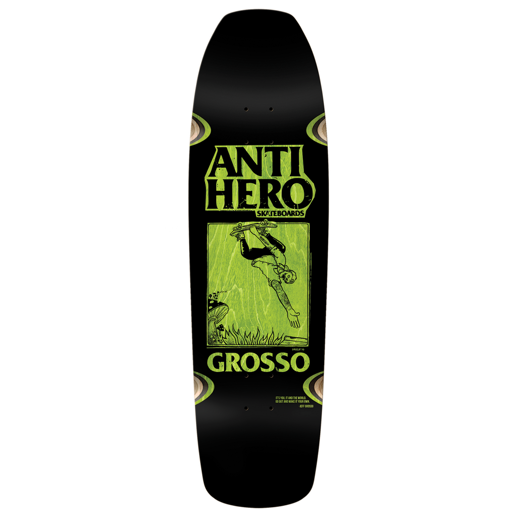 ANTI HERO GROSSO HANDPLANT SSD25 DECK 9.25 BLACK