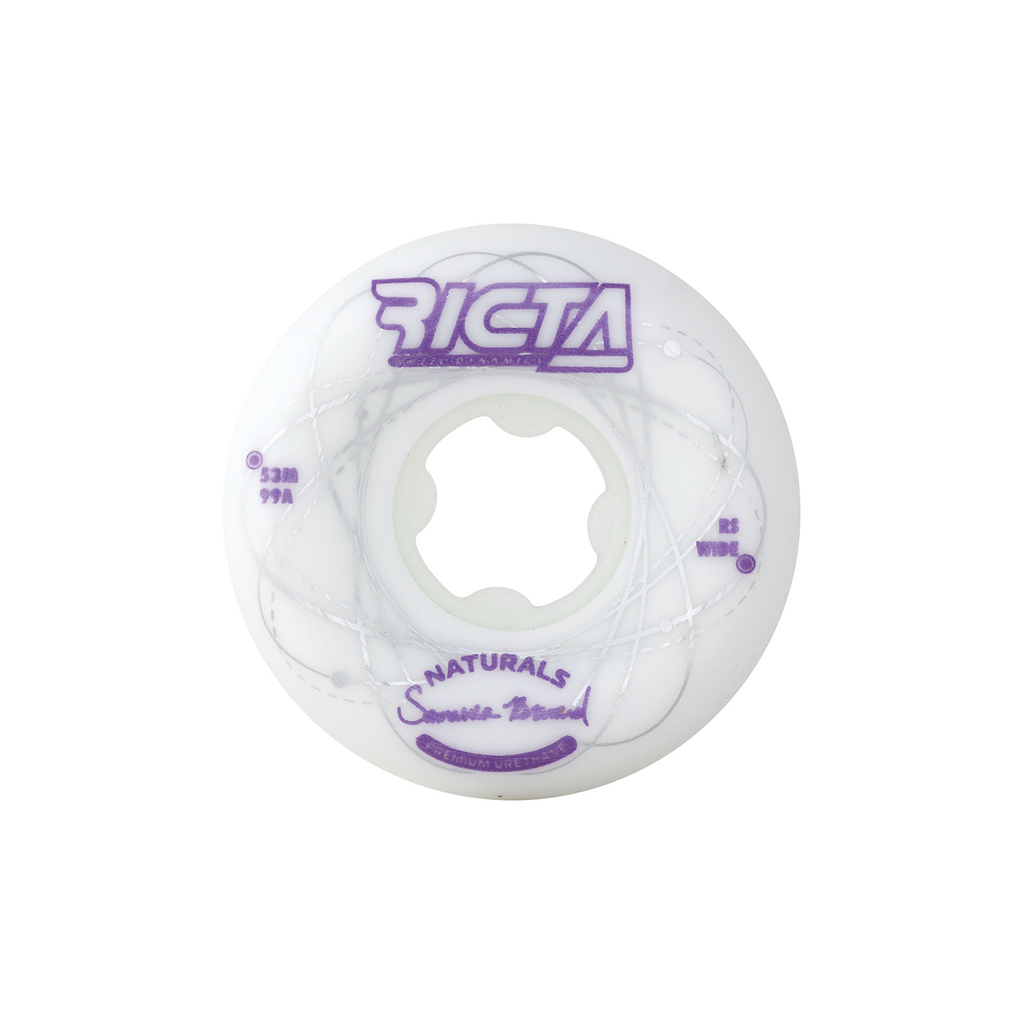 RICTA BREVARD ORBITAL NATURALS WHITE PURPLE WIDE 99A 53MM