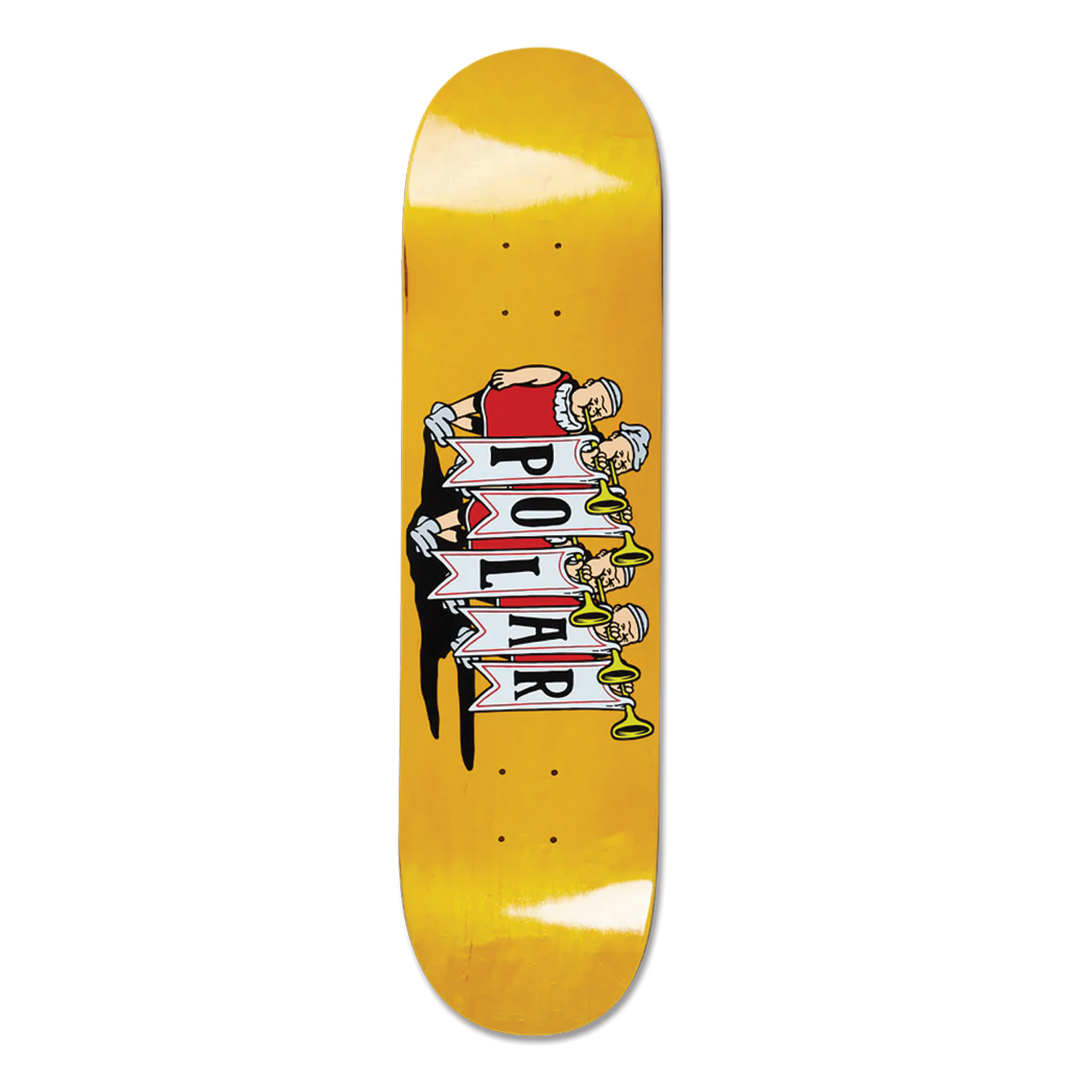 POLAR SKATE CO TEAM MODEL TRUMPET DECK