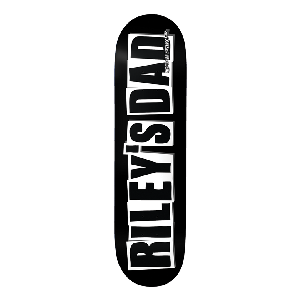 BIRDHOUSE TH RILEYS DAD SKATEBOARD DECK 8.5