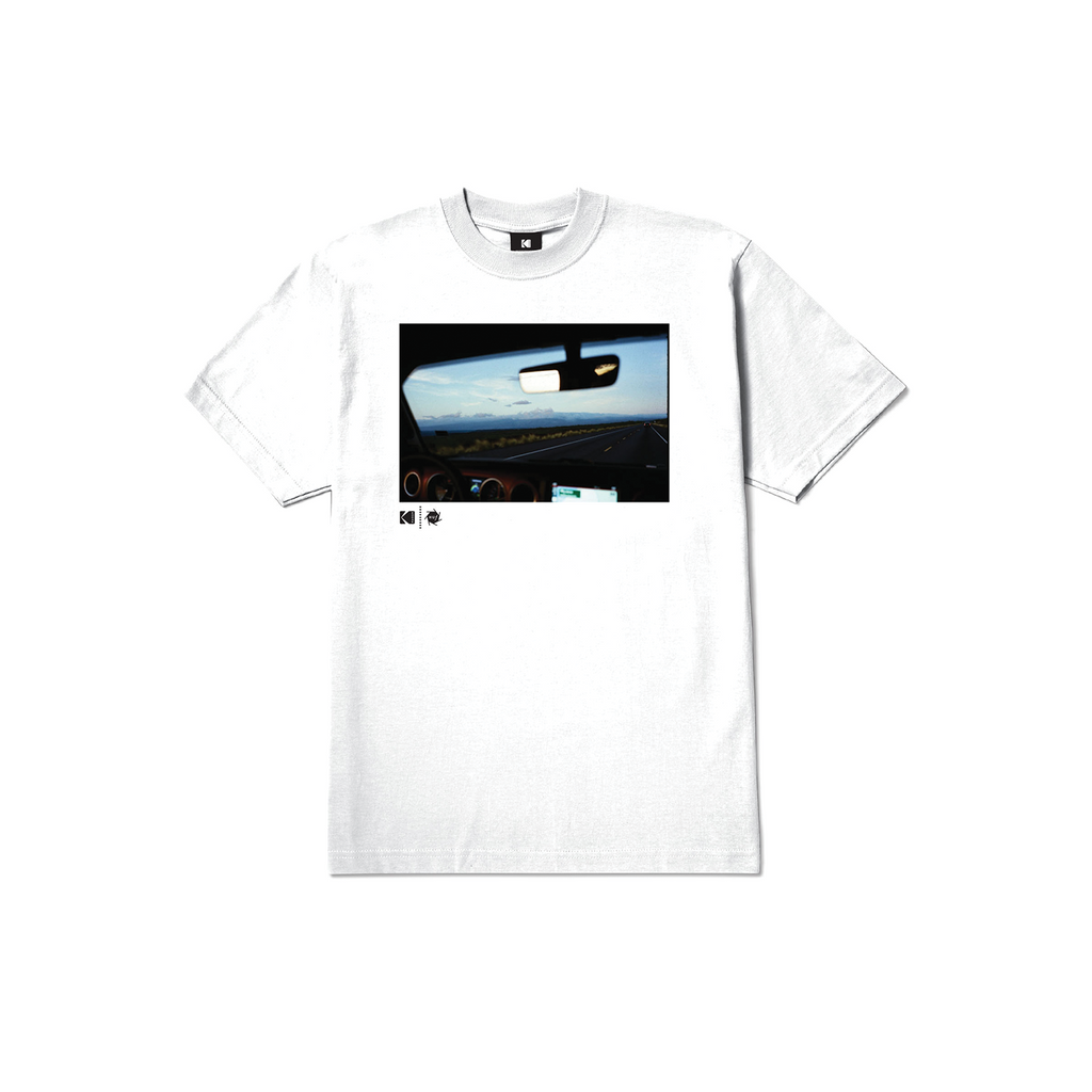 HUF X KODAK REAR VIEW S/S TEE WHITE