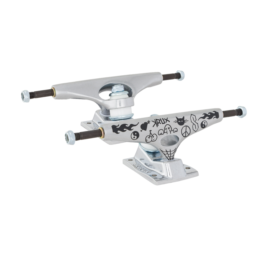 KRUX K5 DOODLE SILVER STANDARD TRUCKS