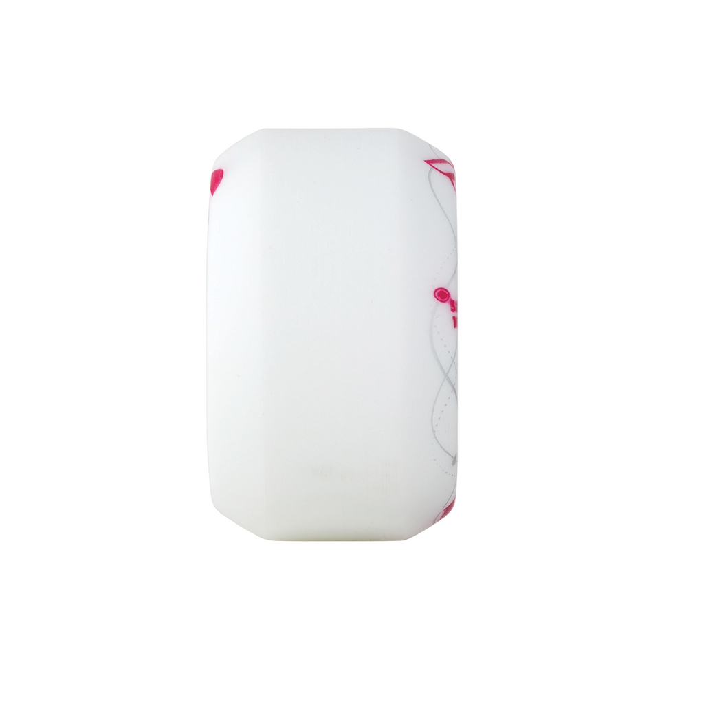 RICTA ORBITAL NATURALS YURI FACCHINI WHITE METALLIC RED MID 101A 52MM