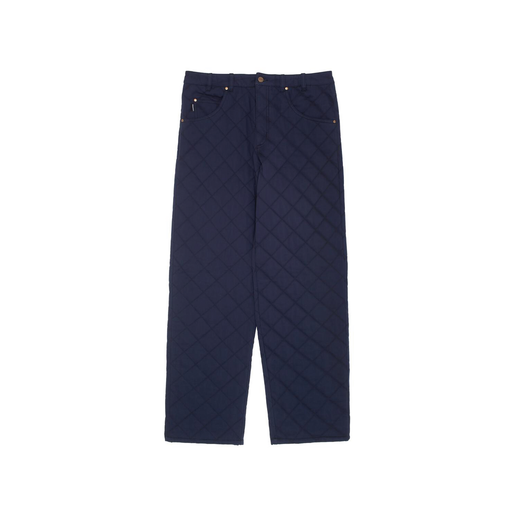 GX1000 BAGGY QUILTED PANT- NAVY