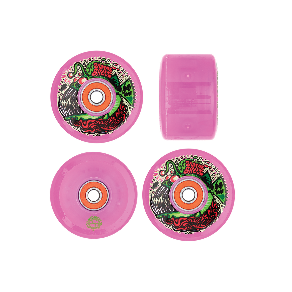 SLIME BALLS ANGLER LIGHT UPS OG PURPLE 60MM 78A