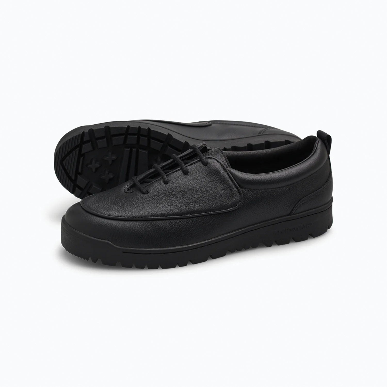 LAST RESORT GM001 - LEATHER - BLACK/BLACK