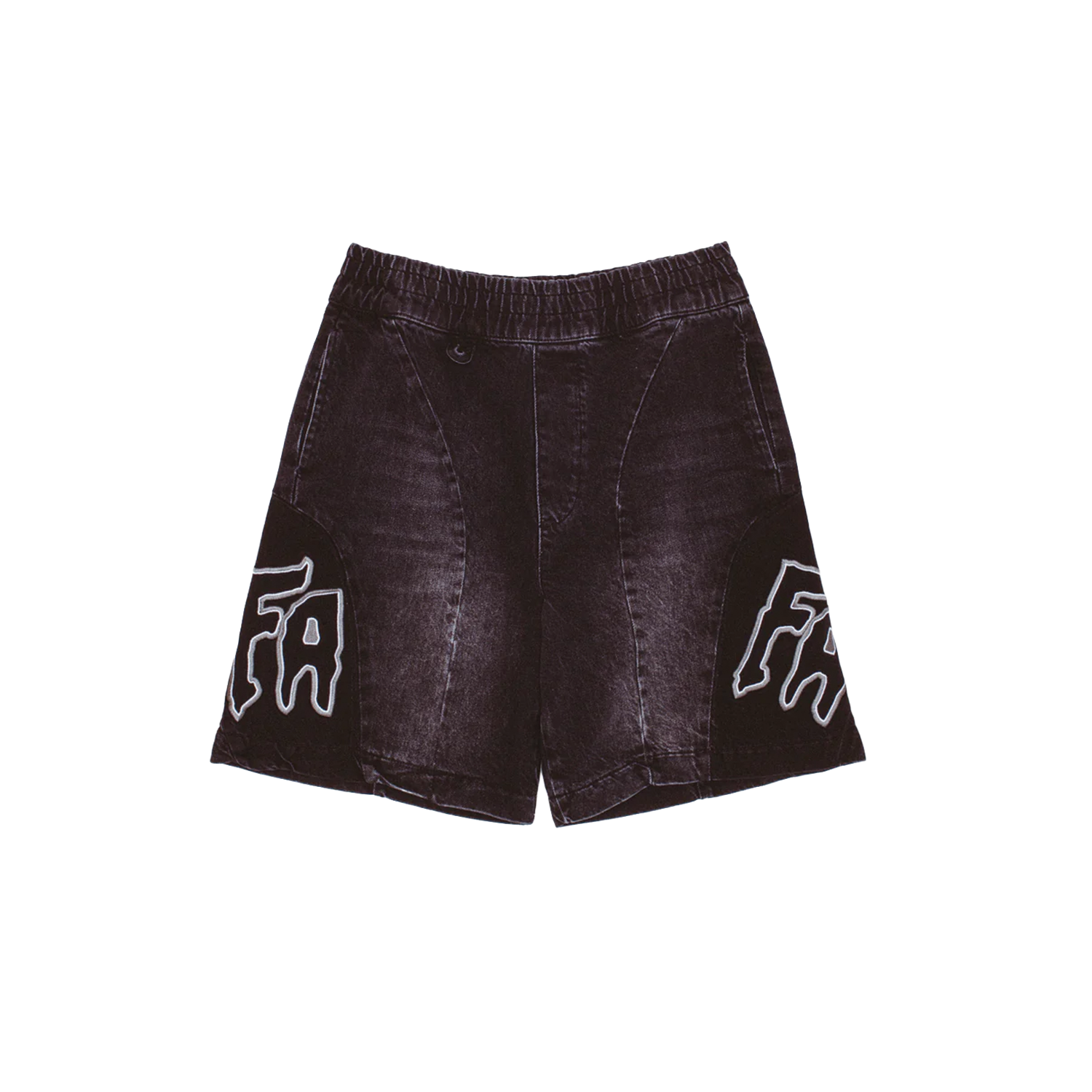 FUCKING AWESOME MOTO COTTON TWILL SHORTS BLACK