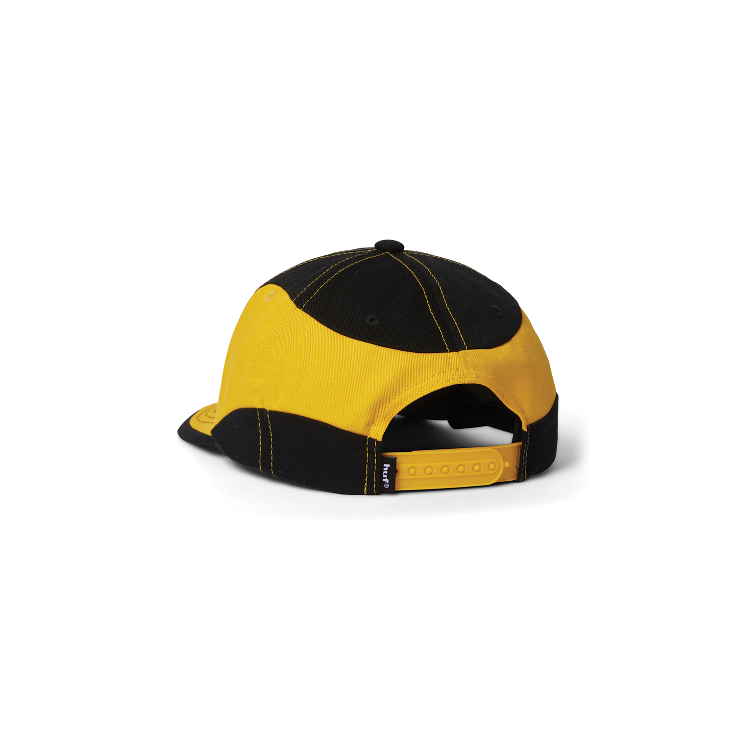 HUF SECTOR HAT BLACK/YELLOW