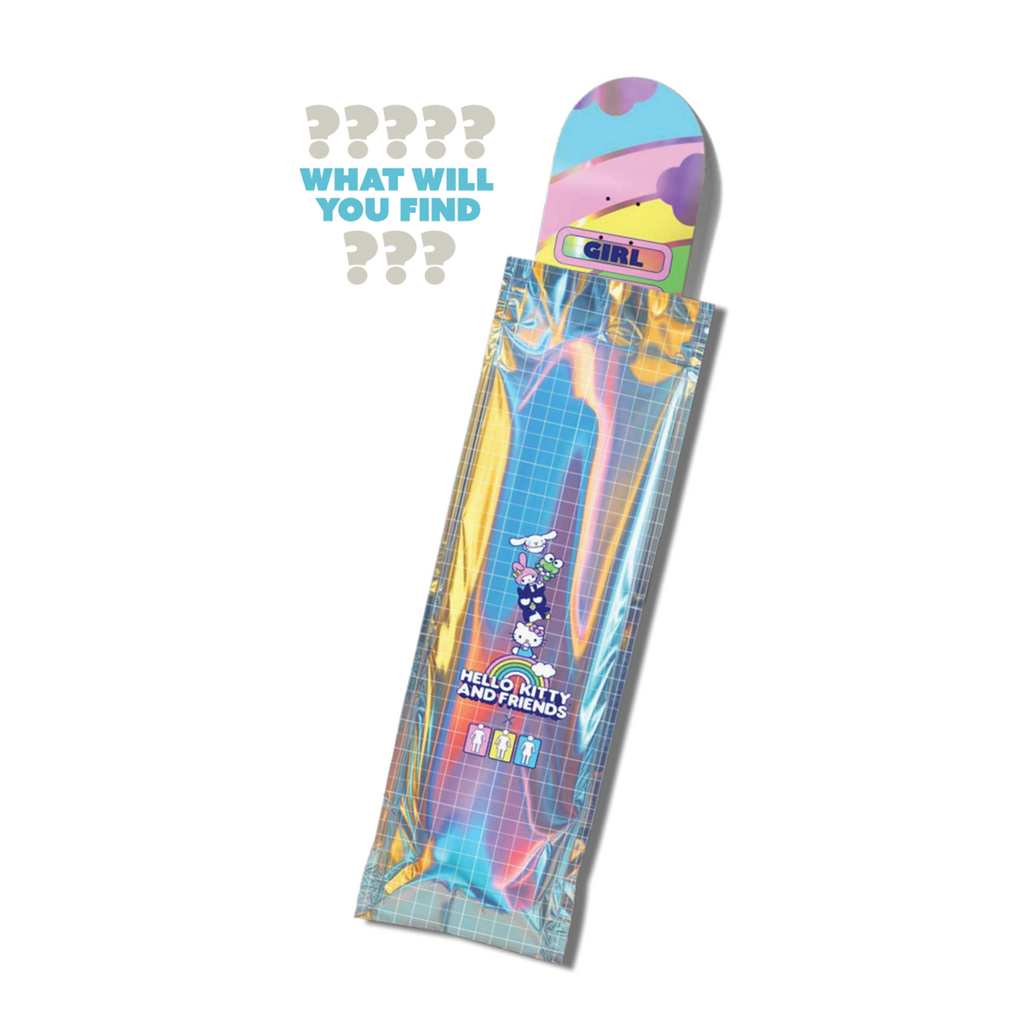 GIRL SKATEBOARDS HELLO KITTY RAINBOW BLIND BAGS