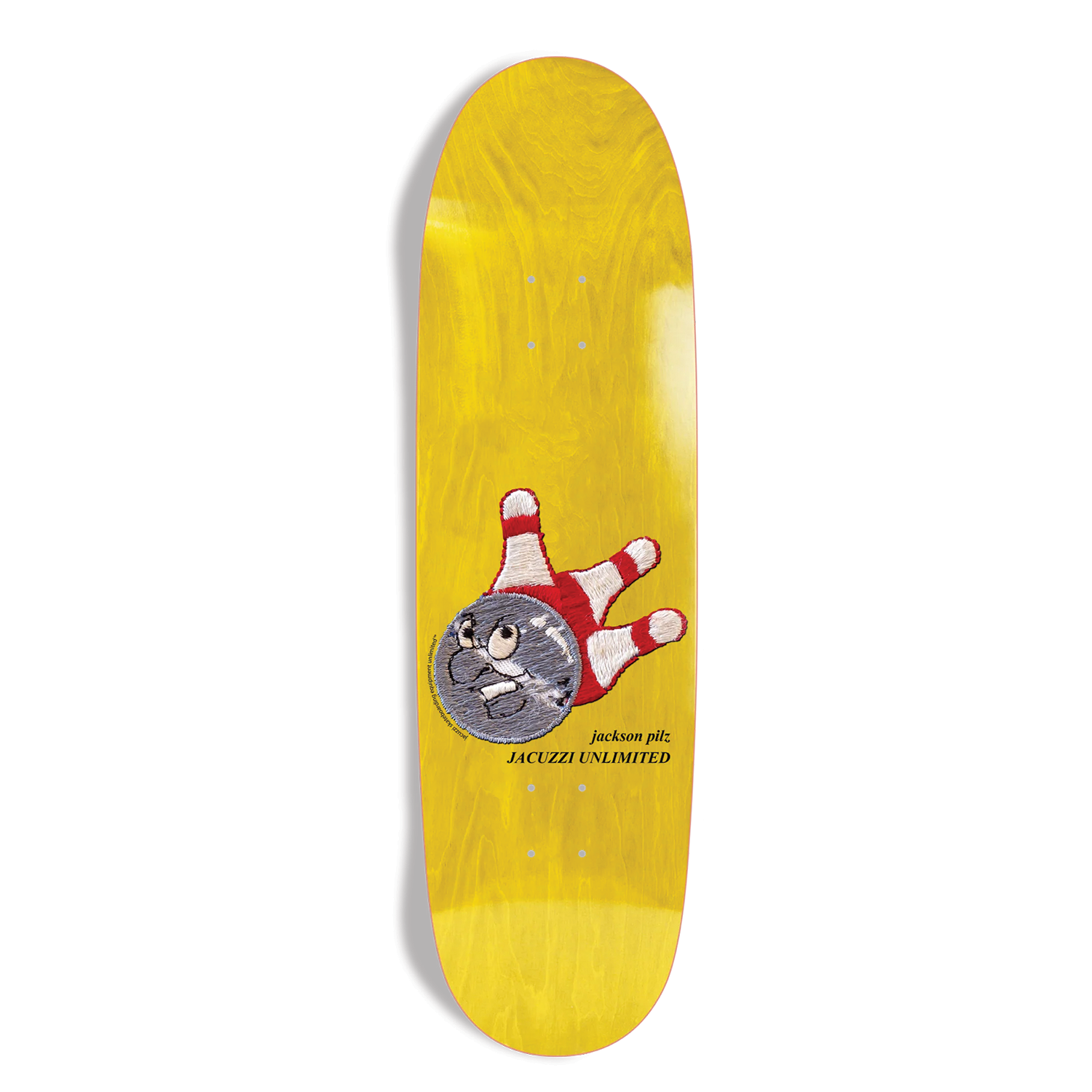 JACUZZI JACKSON PILZ BOWLER EX7 DECK 9.125 YELLOW