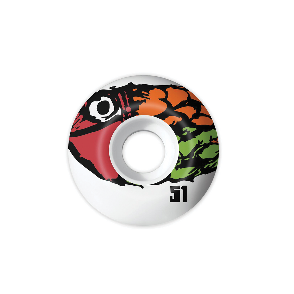 GIRL PICTOGRAPH STAPLE WHEEL 51MM