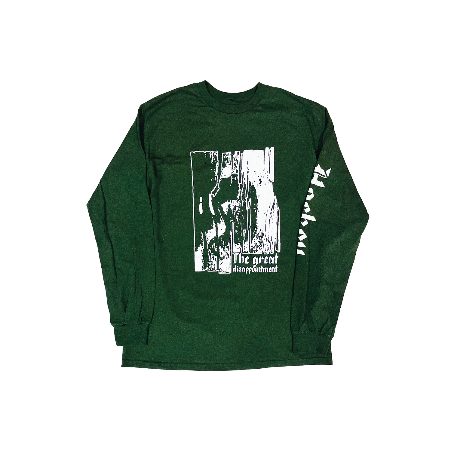 HOCKEY DISAPPOINTMENT L/S TEE FOREST GREEN
