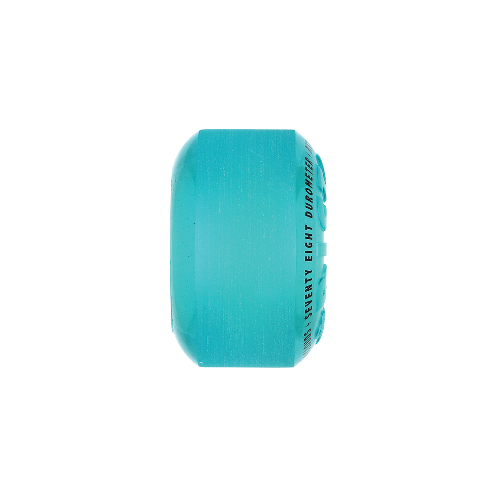 RICTA CLOUDS SKATEBOARD TRANSPARENT BLUE GLOW IN THE DARK 78A 55MM
