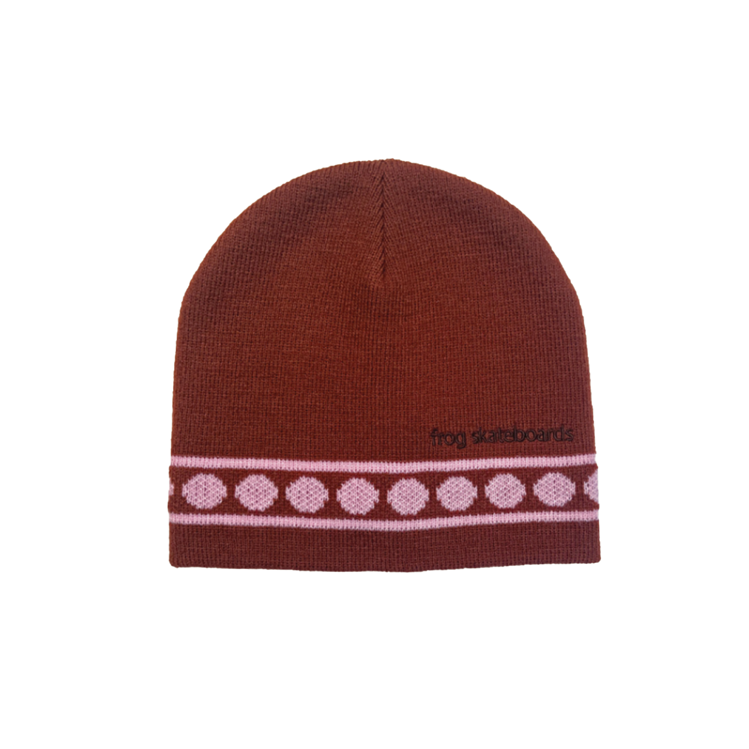 FROG SKATEBOARDS CIRCLES BEANIE-BRICK