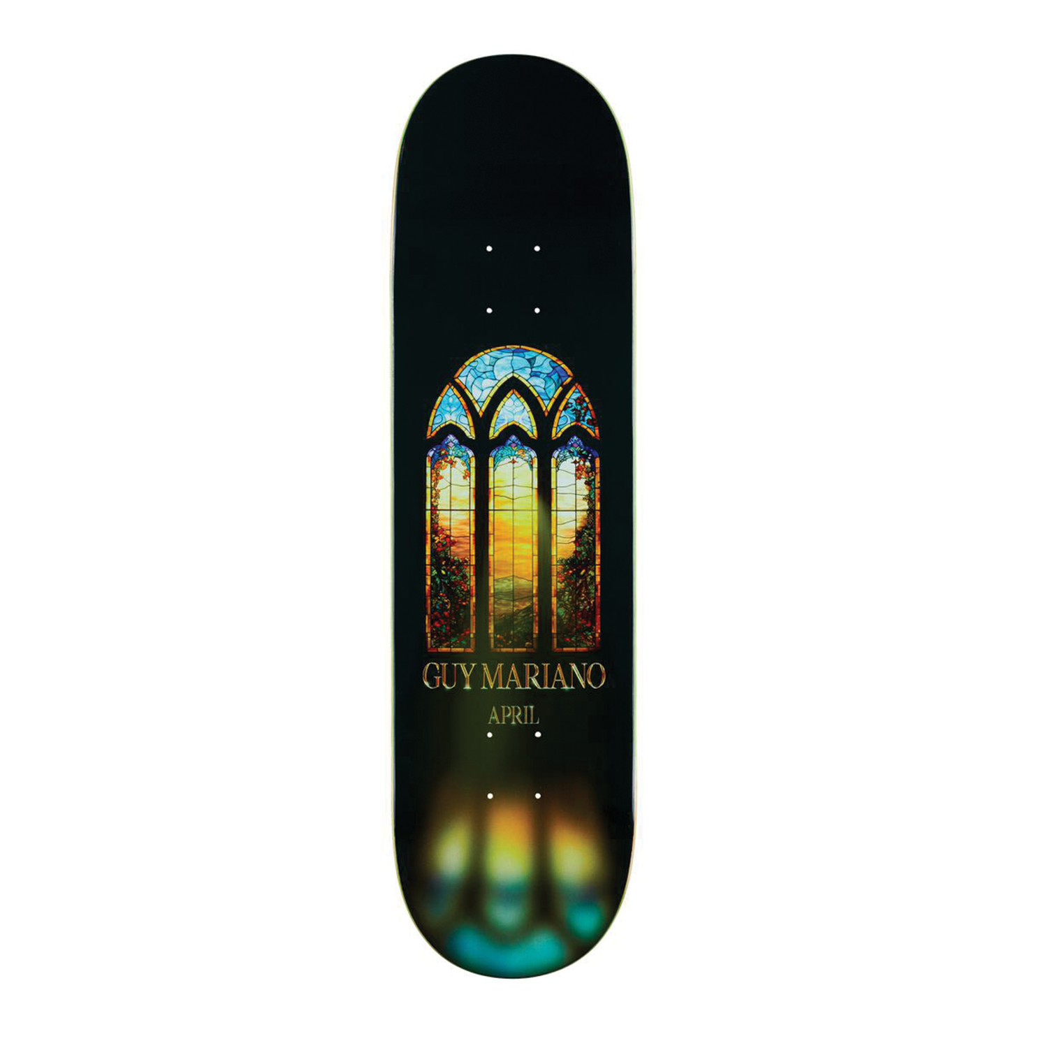 APRIL SKATEBOARDS -  GUY STAIN-GLASS 8.38 DECK