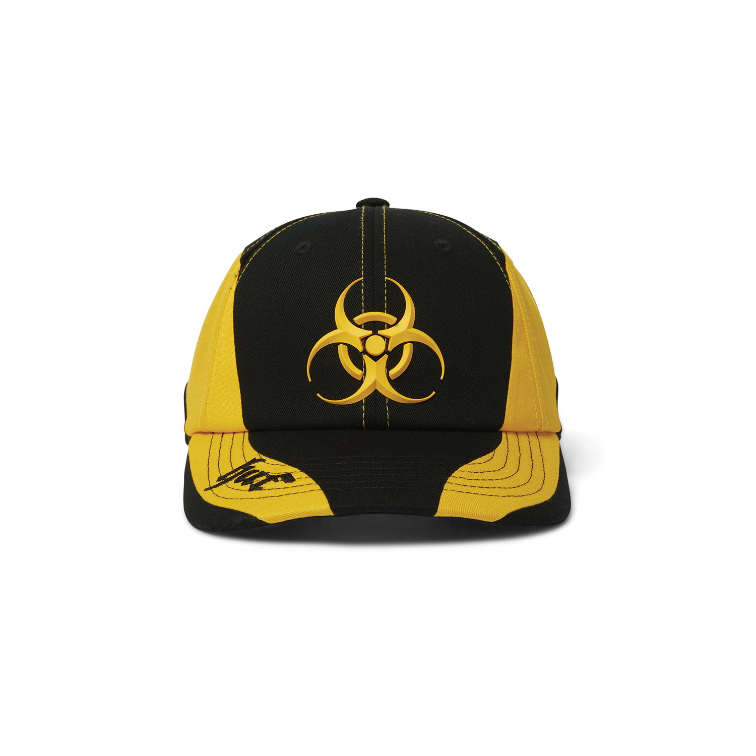 HUF SECTOR HAT BLACK/YELLOW