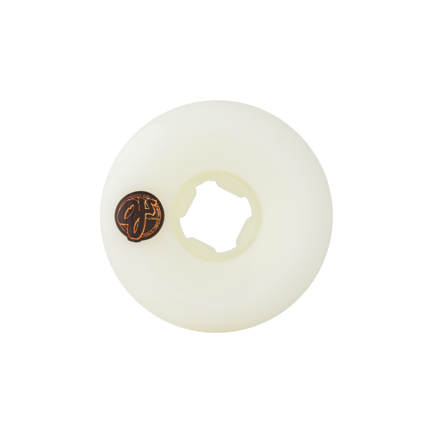 OJ WHEELS TEAM LINE ORIGINAL WHITE BLACK/ORANGE HARDLINE 99A 55MM