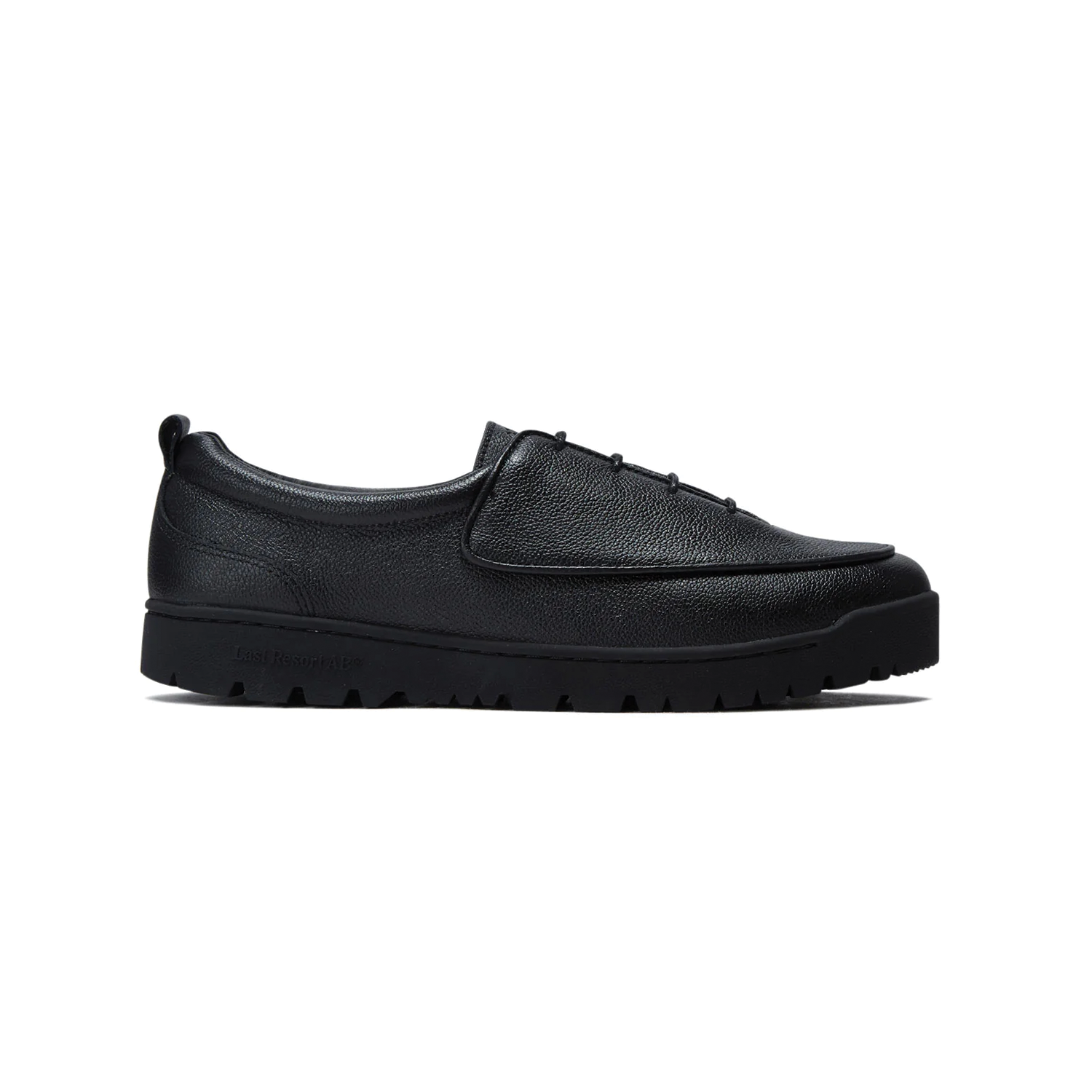 LAST RESORT GM001 - LEATHER - BLACK/BLACK
