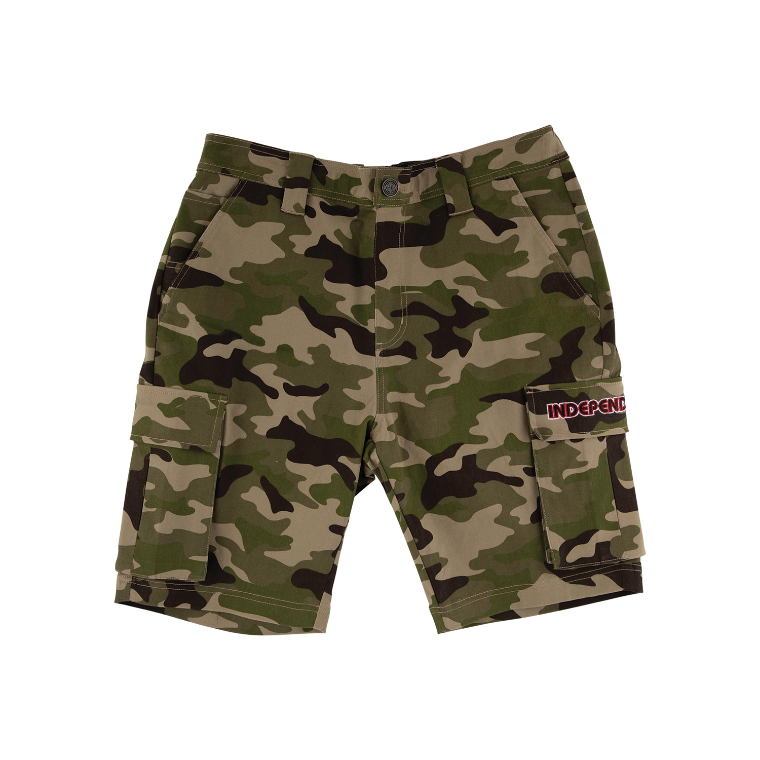 INDEPENDENT GROUNDWORK CARGO SHORTS CAMO