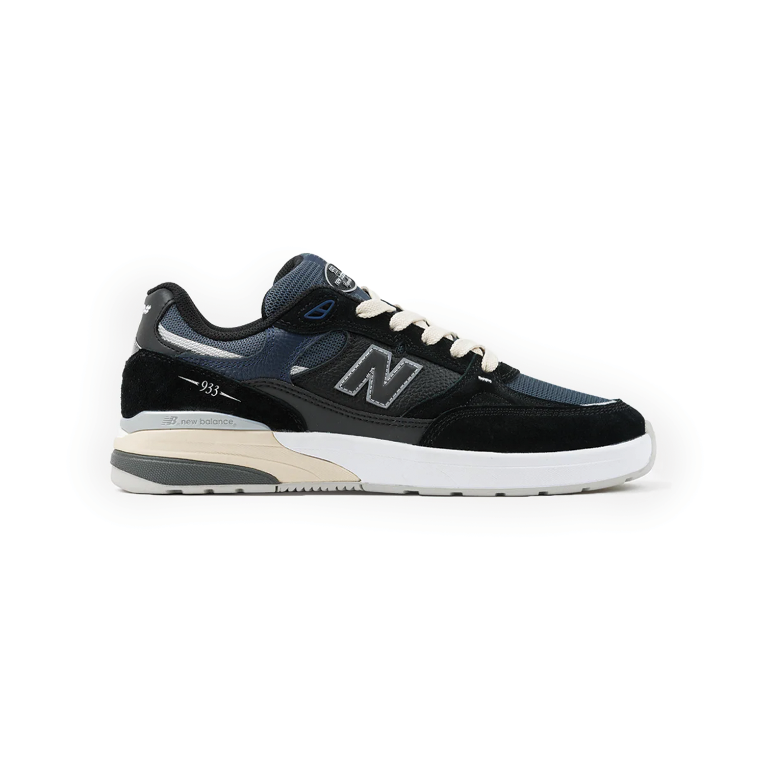 New Balance Numeric 'Andrew Reynolds 933 BNT Skate Shoes (Black / Eclipse)