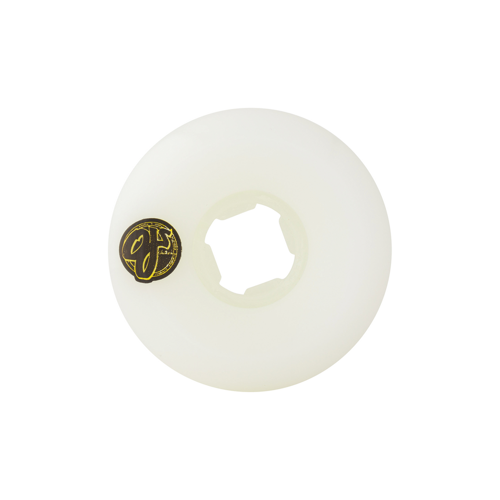 OJ WHEELS TEAM LINE ORIGINAL WHITE PURPLE/YELLOW HARDLINE 99A 53MM