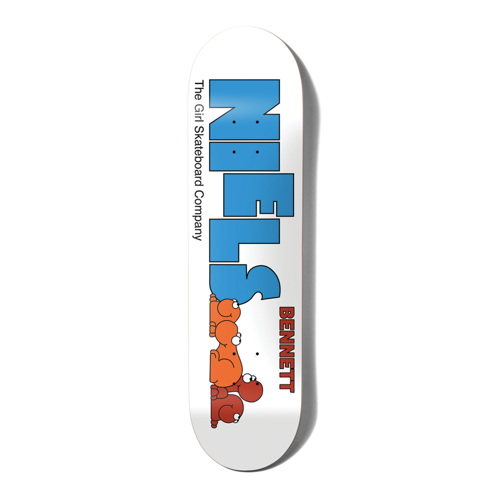 GIRL SKATEBOARD BENNETT NERD DECK 8.25