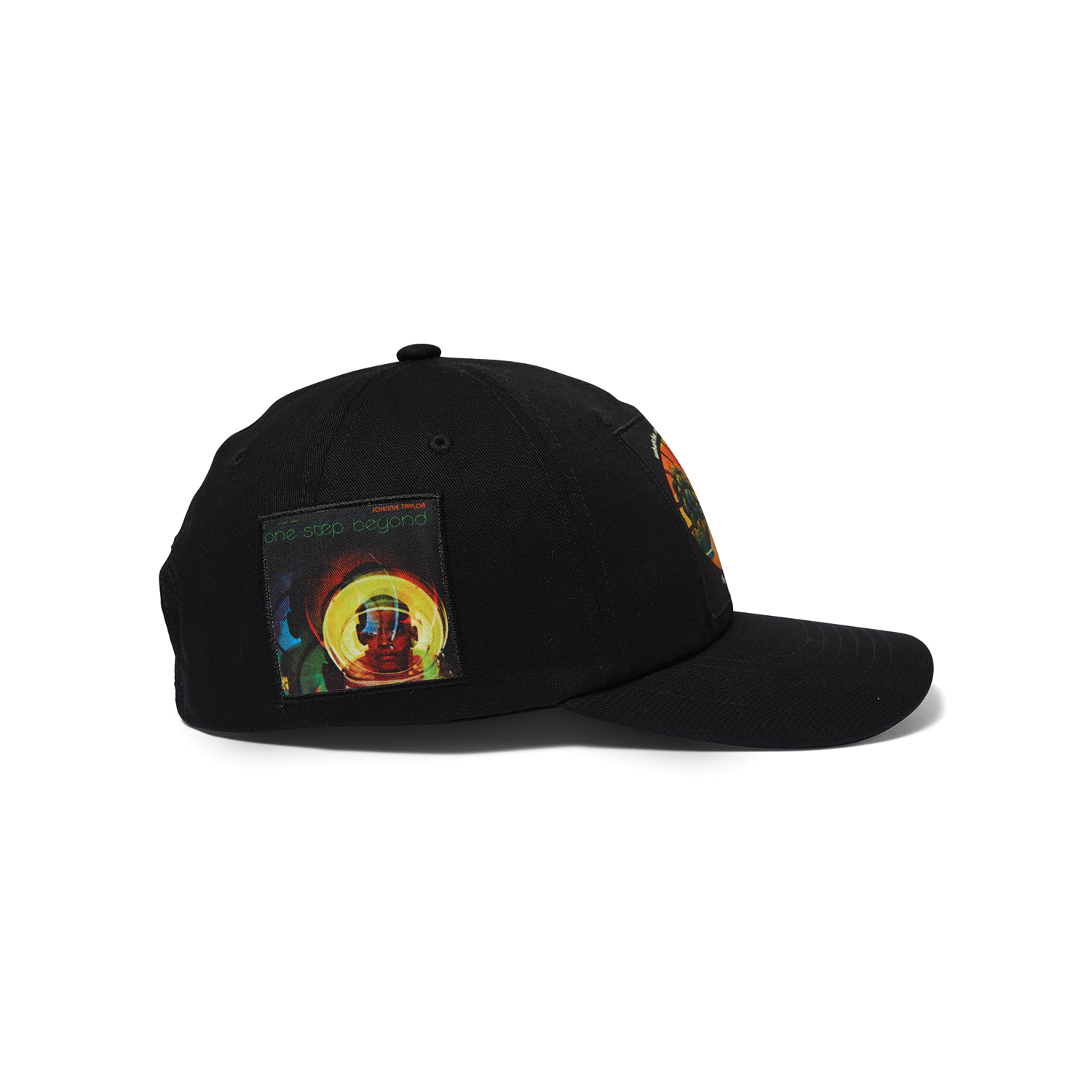 HUF STAX PATCHES SNAPBACK HAT BLACK