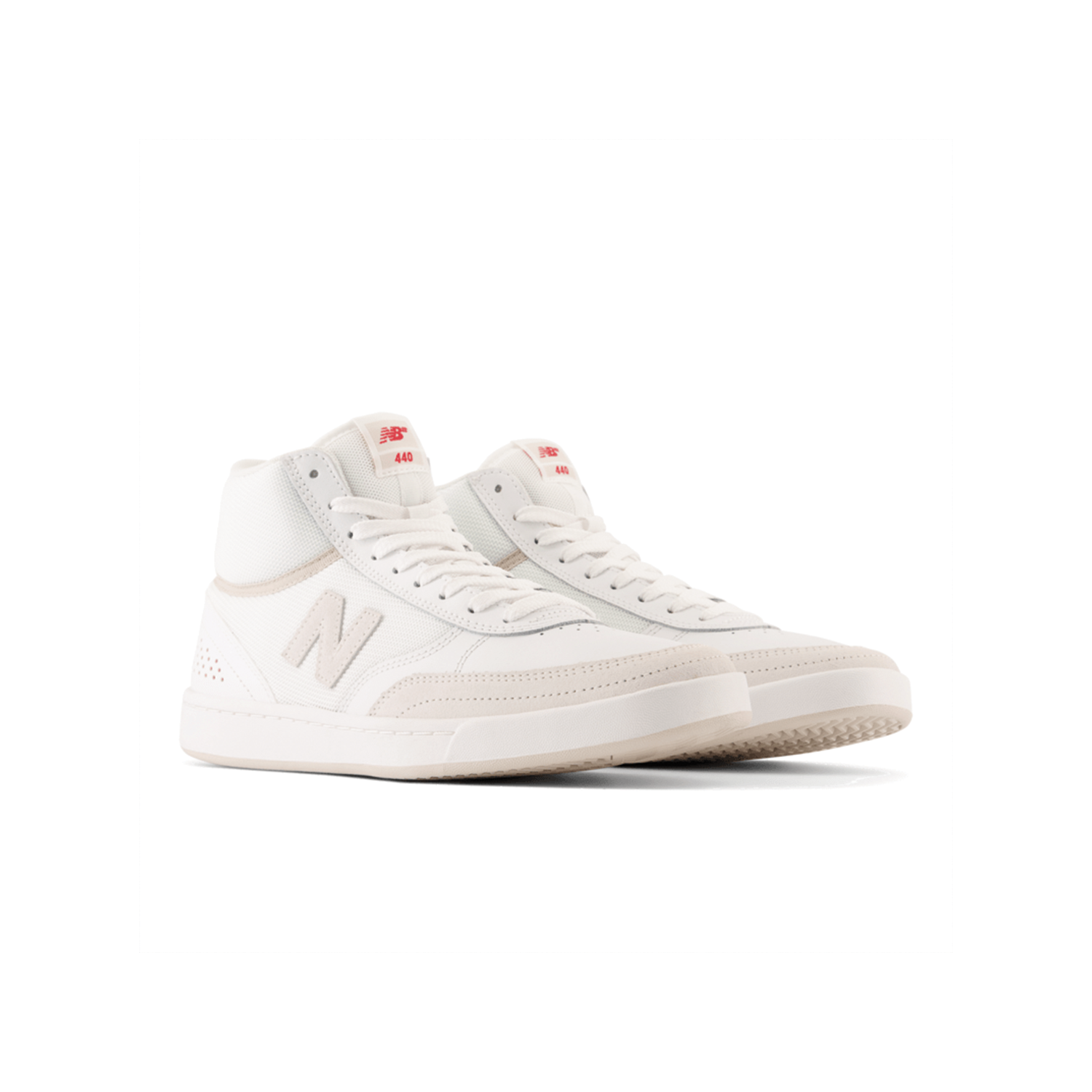 NEW BALANCE NUMERIC 440 HIGH WHITE RED NM440HPM