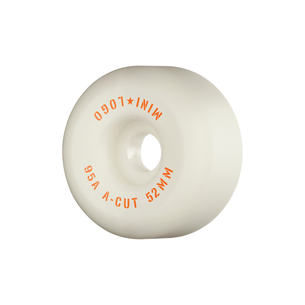 MINI LOGO WHEELS A-CUT 52MM 95A WHITE