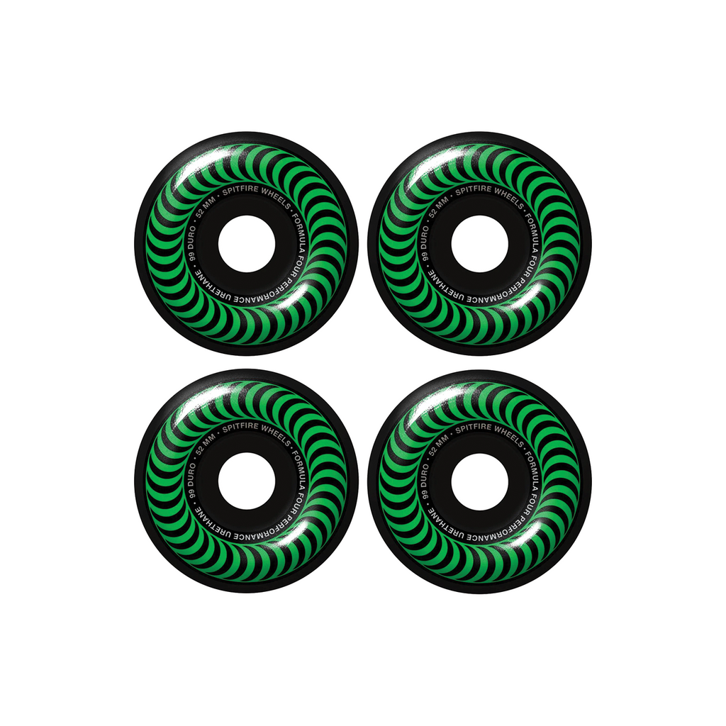 SPITFIRE WHEELS FORMULA 4 CLASSICS 52MM 99D BLACK