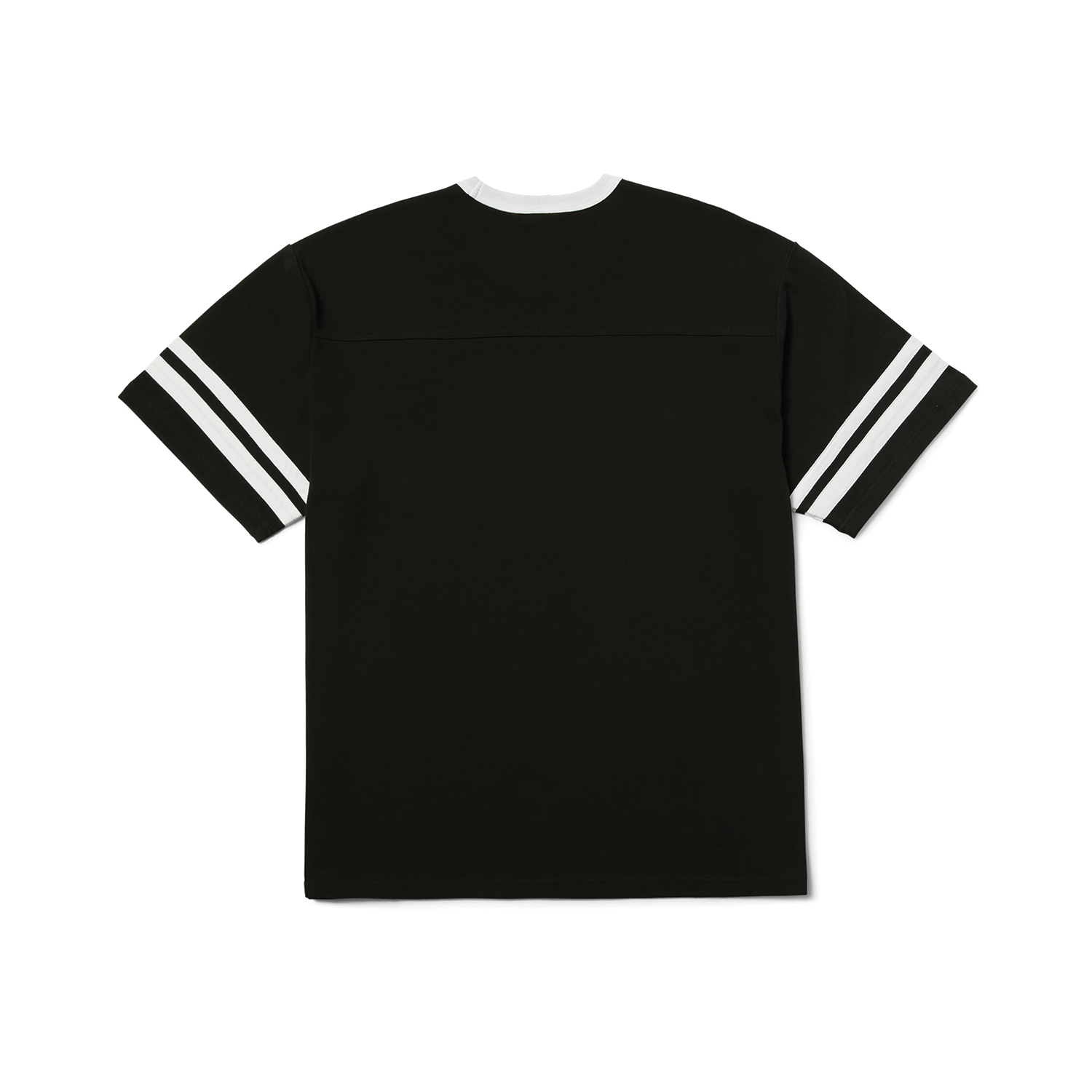 HUF IVES FOOTBALL SHIRT - BLACK