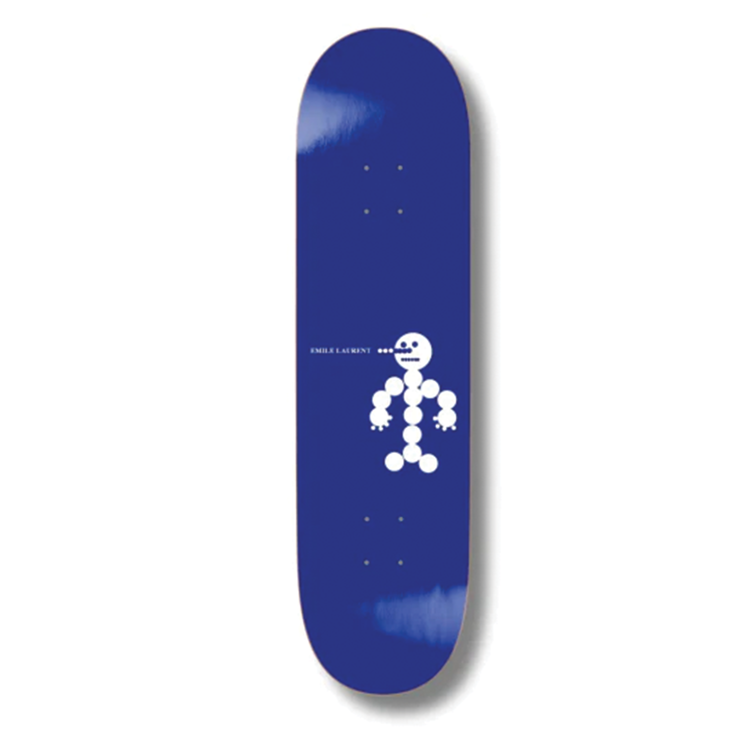 POALR SKATE CO EMILE LAURENT - SNOWMAN BLUE  DECK