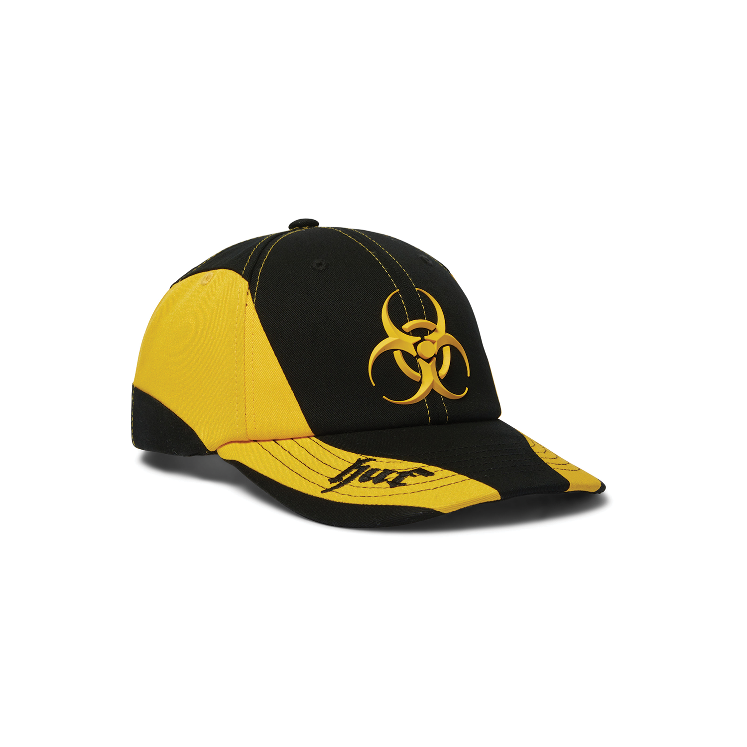 HUF SECTOR HAT BLACK/YELLOW