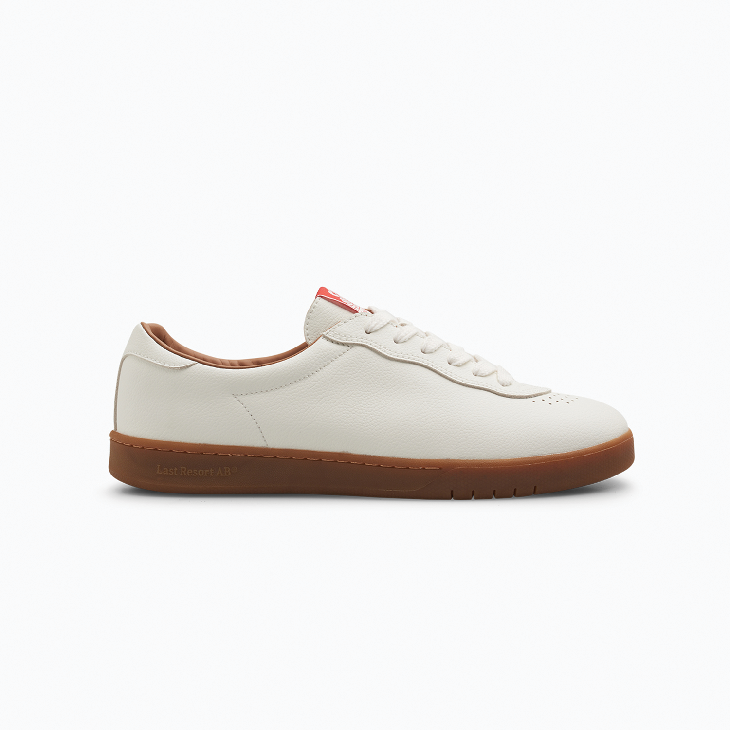 LAST RESORT CM001 - LEATHER WHITE/GUM