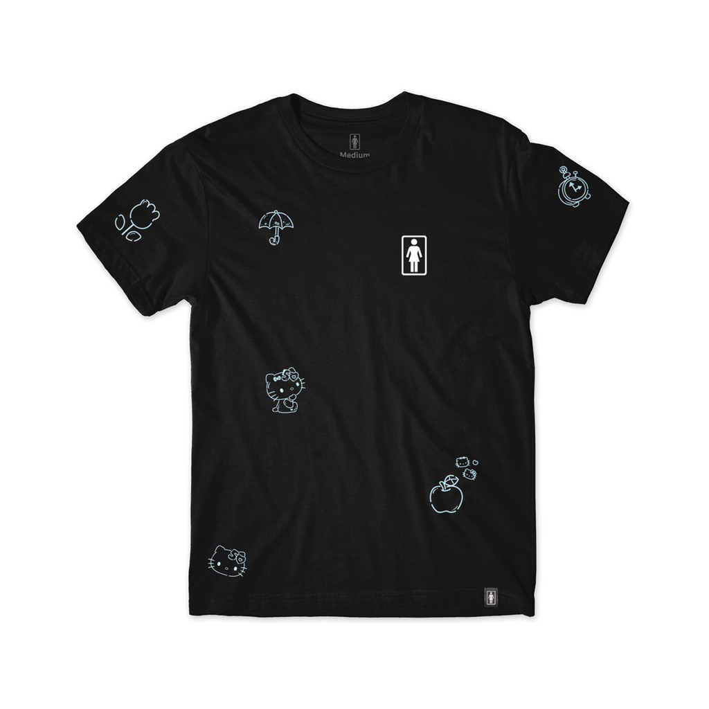 Girl Skateboards Hello Kitty T Shirt