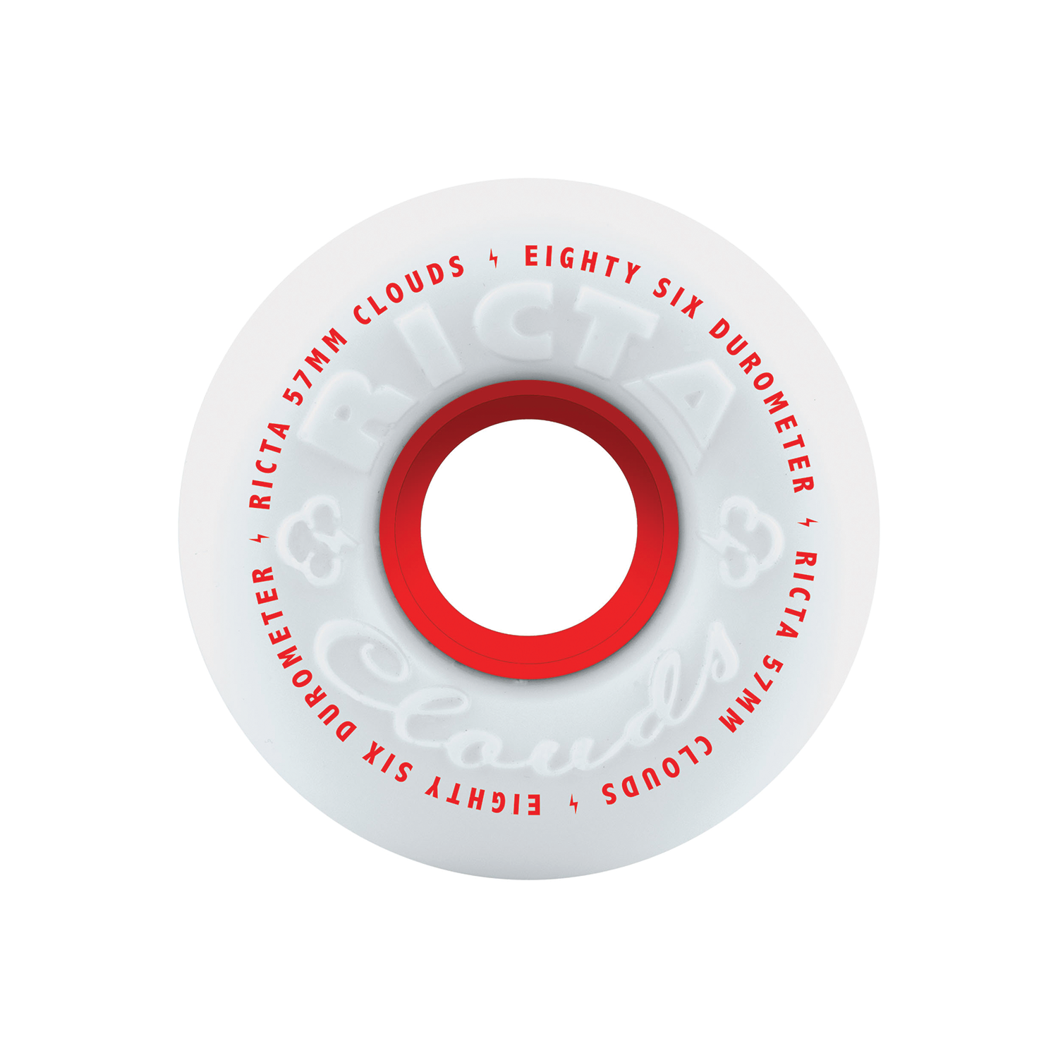 RICTA CLOUDS RED 86A 57MM