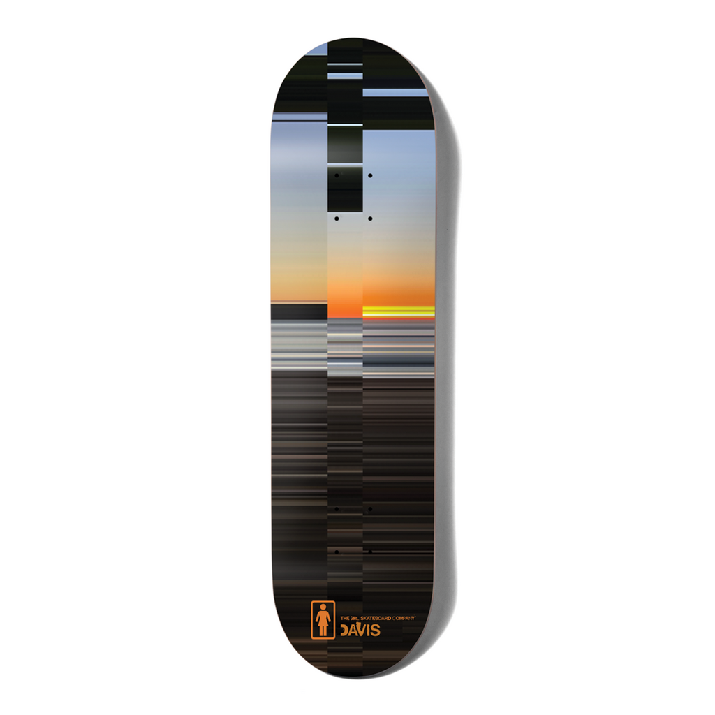 GIRL SKATEBOARD DAVIS KINSEY CODE DECK 8.25