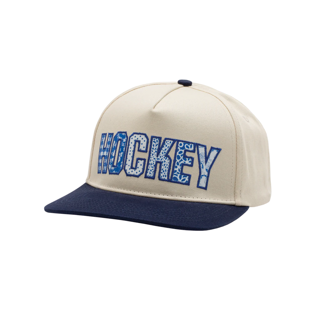 HOCKEY EYES ETHEL HAT BLUE/ TAN