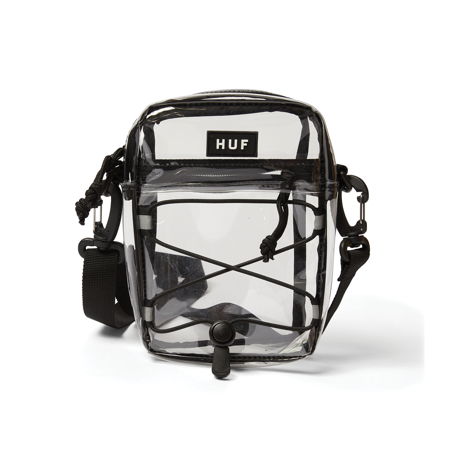HUF BOWERY SIDE BAG CLEAR