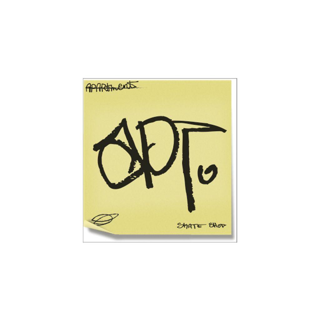 APARTMENT SKATESHOP POST IT STICKER