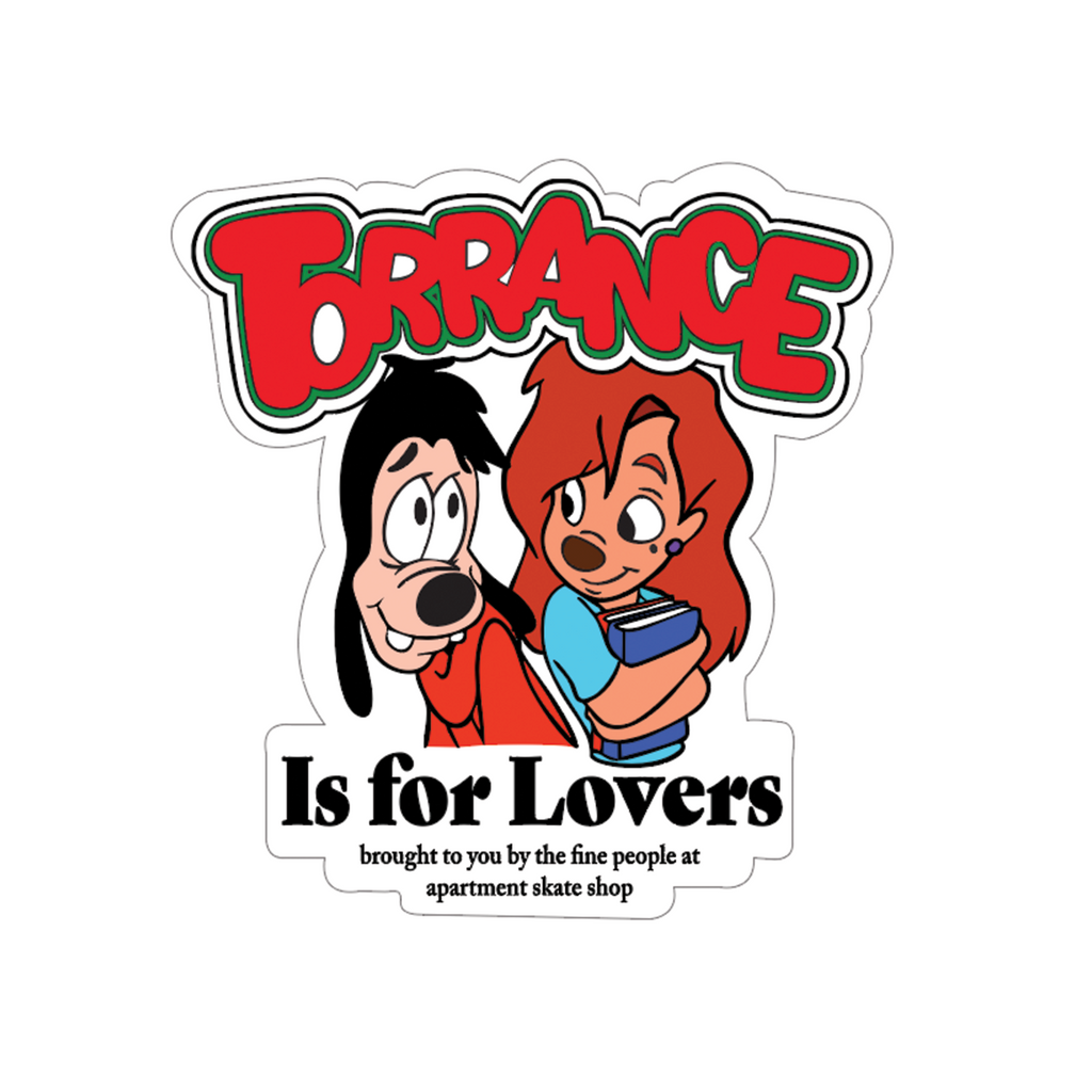 APARTMENT SKATESHOP TORRANCE IS FOR LOVERS STICKER